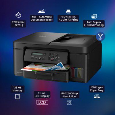 Brother Ink Tank DCP-T730DW WIFI Auto Duplex Color Multifunction Printer