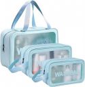 Broview  Women Blue Pouch (Pack of 3)...