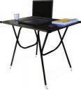 BROWNIE Engineered Wood Computer Desk (Straight, Finish Color - Brown)...