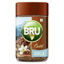 Bru Gold Vanilla 100g | Premium Freeze Dried Coffee | Aromatic Flavoured Instant Coffee | Makes 80 cups |...