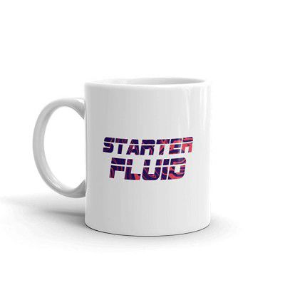 BRUH Starter Fluid Coffee and Tea Mug White 325 ml