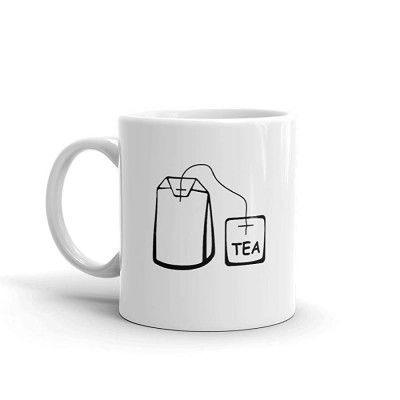 BRUH Tea Bag Tea Mug White 325ML