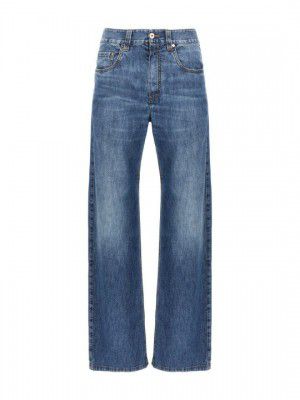 Brunello Cucinelli Women Boyfriend Fit High-Rise Jeans