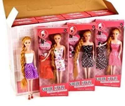 Brunte Doll for Girls Beautiful Fashion Doll with Extra Dress Dolls for Kids