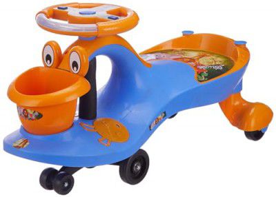 Brunte Kids Swing Car, Twister Swing Car with PU LED Wheels,Suitable for 3+ Years