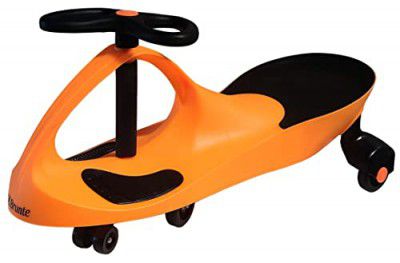 Brunte Kids Swing Cars Magic Swing Cars for Kids | Ride on Car for Kids (Orange)