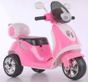 Brunte Little Chime Baby Scooter Battery Operated Ride On Bike with Music and Light (Pink)...