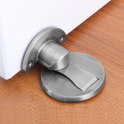 Brushed Satin Nickel Magnetic Door Stopper