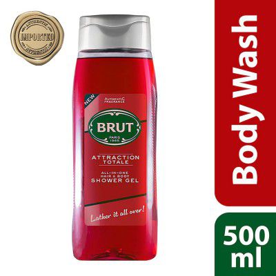 Brut Attraction ALL-IN-ONE Shower gel - 500ml