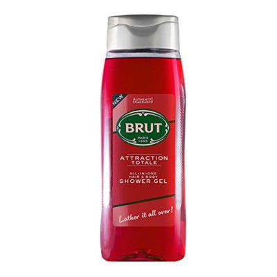 Brut Attraction ALL-IN-ONE Shower gel for Hair & Body | Authentic Fragrance | 500ml