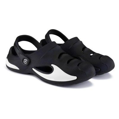 BRUTON Extra Soft Men's Classic Casual Sandals Lightweight & Comfortable  UK 10 Black