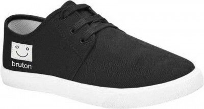 BRUTON Running Shoes Running Shoes For Men (Black)