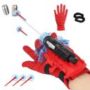 Brzone Spider Web Shooters Toy for Kids | Spider-Web Shooter Real Hand Gloves | Sticky Wall Soft Bomb Funny | Hero Launcher Wrist Toys Set...