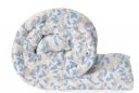 BSB HOME 220 GSM Reversible Microfiber AC Comforter/Duvets for Mild Winter | All Season King Size 3 Layered Quilted Blanket for Double Bed (220 cm x 240 cm, Floral, Blue & White)...