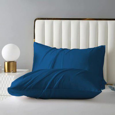 BSB HOME® 220 TC Premium Microfiber Solid Plain Pillow Covers