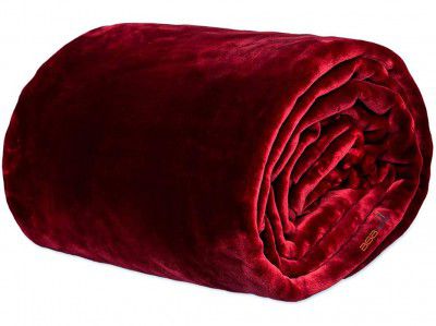 BSB HOME® 500 GSM Warm and Super Soft Light Weight Single Bed Mink Blankets