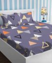 BSB HOME Glace Cotton Double Bedsheets with 2 Pillow Covers...