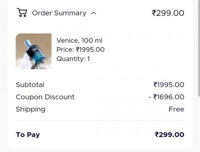 BSC Loot : Venice Perfume EDT 100ml @299