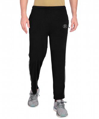 Btag Mens Regular Fit Comfortable Cotton Track Pants with Both Side Zipper Pocket | Pack of 1