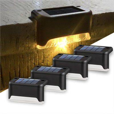 Btag Solar-Powered Deck Light, Pack of 4