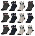 Btag Sports Ankle Cotton Socks for Men & Women - Pack of 12...