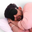 BTH Company Adjustable Sleeping Eye Mask - Super Soft & Smooth - Black color - Ideal for Women, Men, Old Ages, and Kids - The Comfortable Blindfold for a Restful Sleep...
