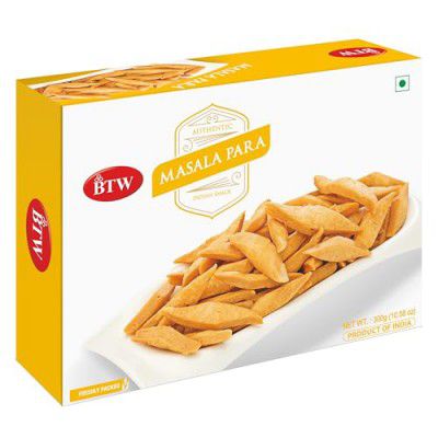 BTW Authentic Masala Para Indian Snacks 300g