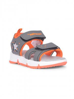 Bubblegummers 1612 Starlight Grey Sandals Shoes for Kids