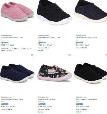 Bubblegummers Casual Shoes Starts ₹195