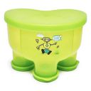 Buddsbuddy Cow Shaped Milk Powder Container 1pc (Green)...