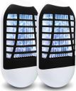 Bug Zapper Indoor, Electronic Fly Zapper Lamp, Non-Toxic, Silent Insect Mosquito Killer, Fly Killers Indoor...