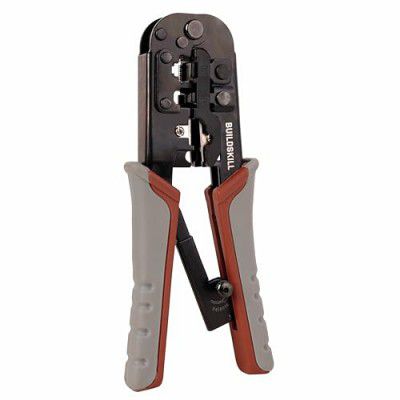 BUILDSKILL 3-in-1 network crimping tool, wire stripper and cutter