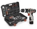 BUILDSKILL 69 Pcs | 12V Cordless Drill Machine Tool Kit 10MM Keyless Chuck,Copper Armature, 3M Auto Measuring Tape, CRV Bits, TPR Screwdriver (6 Month Warranty)...