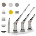 BUILDSKILL 8 in 1 Electric Spin Scrubber with LED Display...