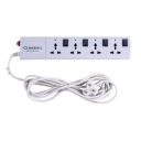 Buildskill Heavy Duty 4 Socket Extension Boards (White)...