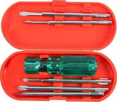 Buildskill High Quality Home Professional DIY Combination Screwdriver Set (Pack of 7)