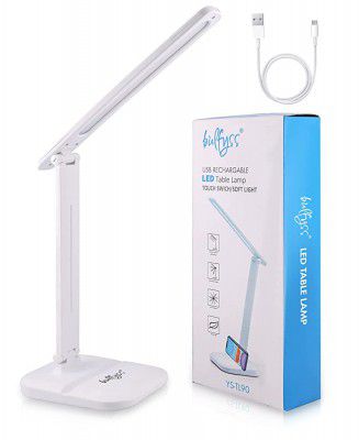 Bulfyss Air USB Rechargeable LED Desk Lamp (White, Warm White, Natural)