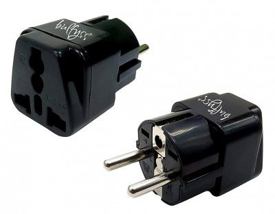 Bulfyss EU-2 Pin Universal Conversion Plug Which Support More Than 180 Countries