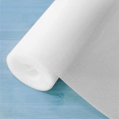 Bulfyss Multipurpose 30cm x 1.5m Super Strong EVA Anti-Slip Bathroom Kitchen Cabinet Drawer Shelf Mat Liner Sheets Roll, Fridge Mat,Table Mat (30cm X 1.5 Meters Roll,Bubble Pattern,White)