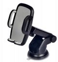 Bulfyss Universal Telescopic Car Mount Mobile Phone Holder Stand for Dashboard Windshield - All Smartphones [360 Degree Rotating] [Elongated Neck] [Strong Suction] - Black...