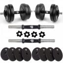 BULLAR Dumbbell, Dumbbell Set For Home Gym, Adjustable Dumbbell, Home Gym & Fitness Kit, Gym Equipments Gym Set, 8Kg (Black)...