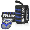 Bullar Wrist Wraps for Weightlifting,Running, Biking Nylon Wrist Supporter (Blue/Black)...