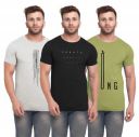 BULLMER Mens Slim Fit T-Shirt (Pack of 3)...
