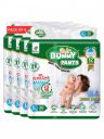 Bummy Pants Set Of 4 Allergy Free Ultra Fast Absorption Baby Diaper - L - 30 Pcs Each...