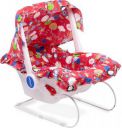 BUMTUM Baby Carry Cot & Rocking Chair With Adjustable Handl (Red)...