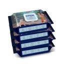 Bumtum Baby Chota Bheem Gentle Soft Moisturizing Wet Wipes With Lid | Aloe Vera & Chamomile Extracts | Paraben & Sulfate Free (Pack of 4, 72 Pcs. Per Pack)...