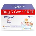Bumtum Baby Soap with goodness of calendula extractParabens Free Vegan& cruelty Free 50Gm Pack of 4...