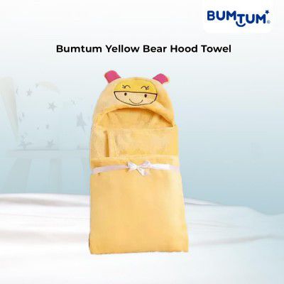 Bumtum Baby Soft Cotton Hooded Bath Towel
