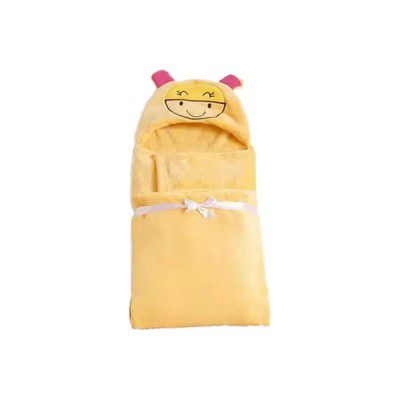 Bumtum Baby Soft Cotton Hooded Bath Towel | Ultra Absorbent 