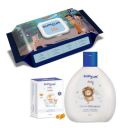 Bumtum Chota Bheem Gentle Soft Moisturizing Wet Wipes with Lid - 72 Pcs.(Pack of 1) & Baby Soap 50Gram (Pack of 1) & Baby Gentle Shampoo (200 ML) Combo...